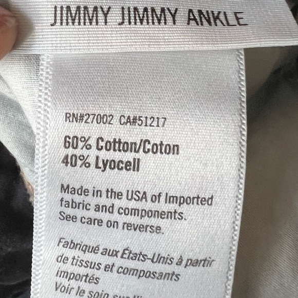 PAIGE Jimmy Jimmy Ankle Liza Destructed Size 26 Destroyed Jeans - Picture 7 of 9